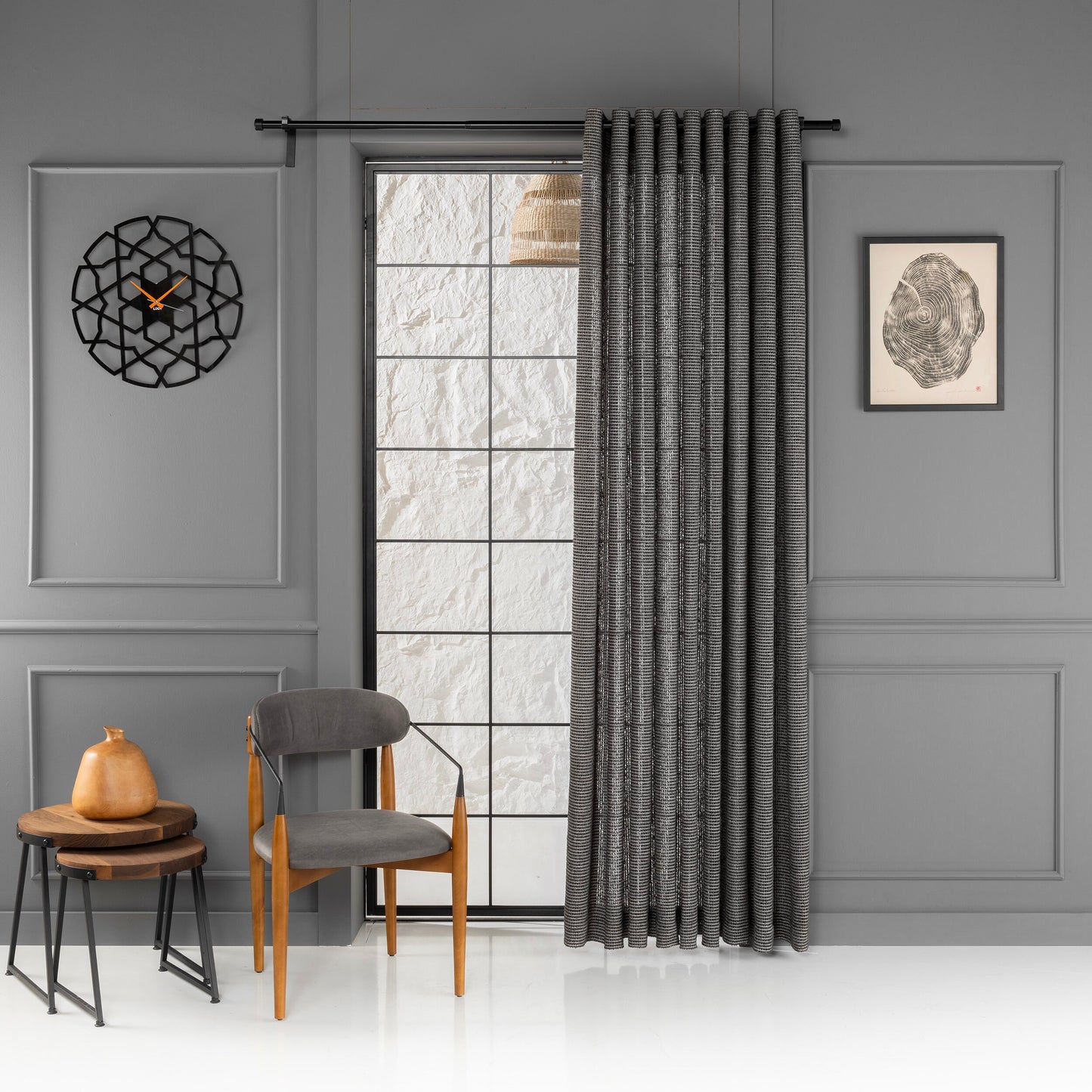 Eco- Friendly Recycled Curtains, Sustainable Upcycled Drapes, Recycled Cotton Curtains For All Room. Free Express Shipping