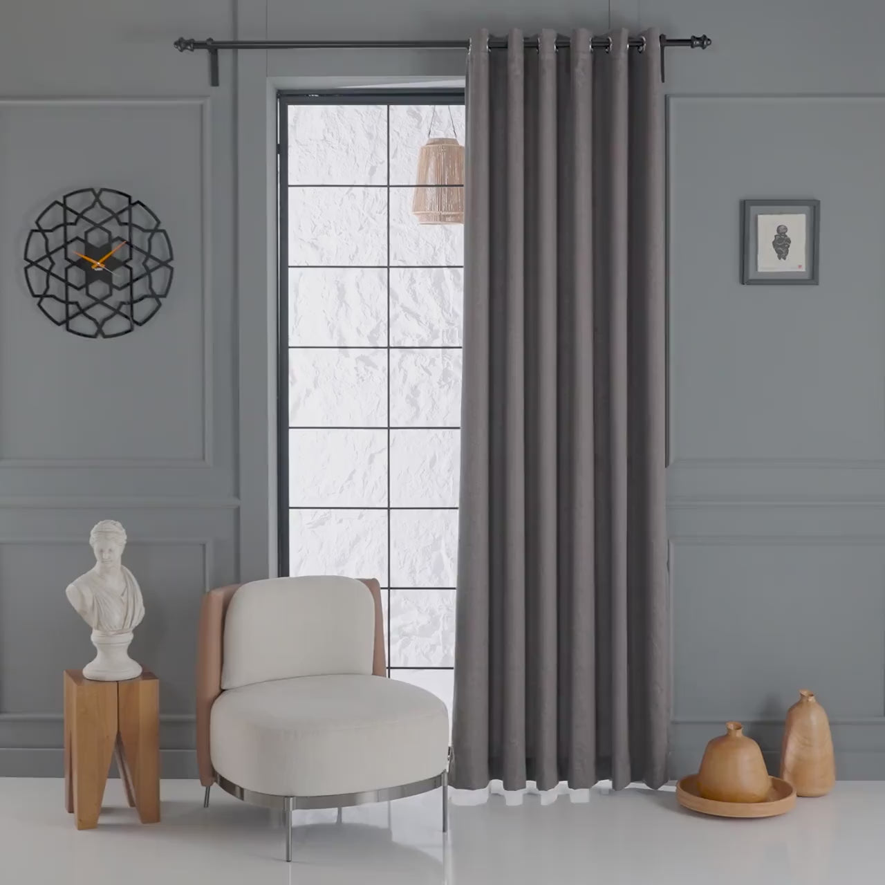 Linen  Living Room Curtains, 13 Color Options, Soft Linen Bedroom Curtains, Natural  High Quality Grommet Curtains, Rod Pocket Curtains