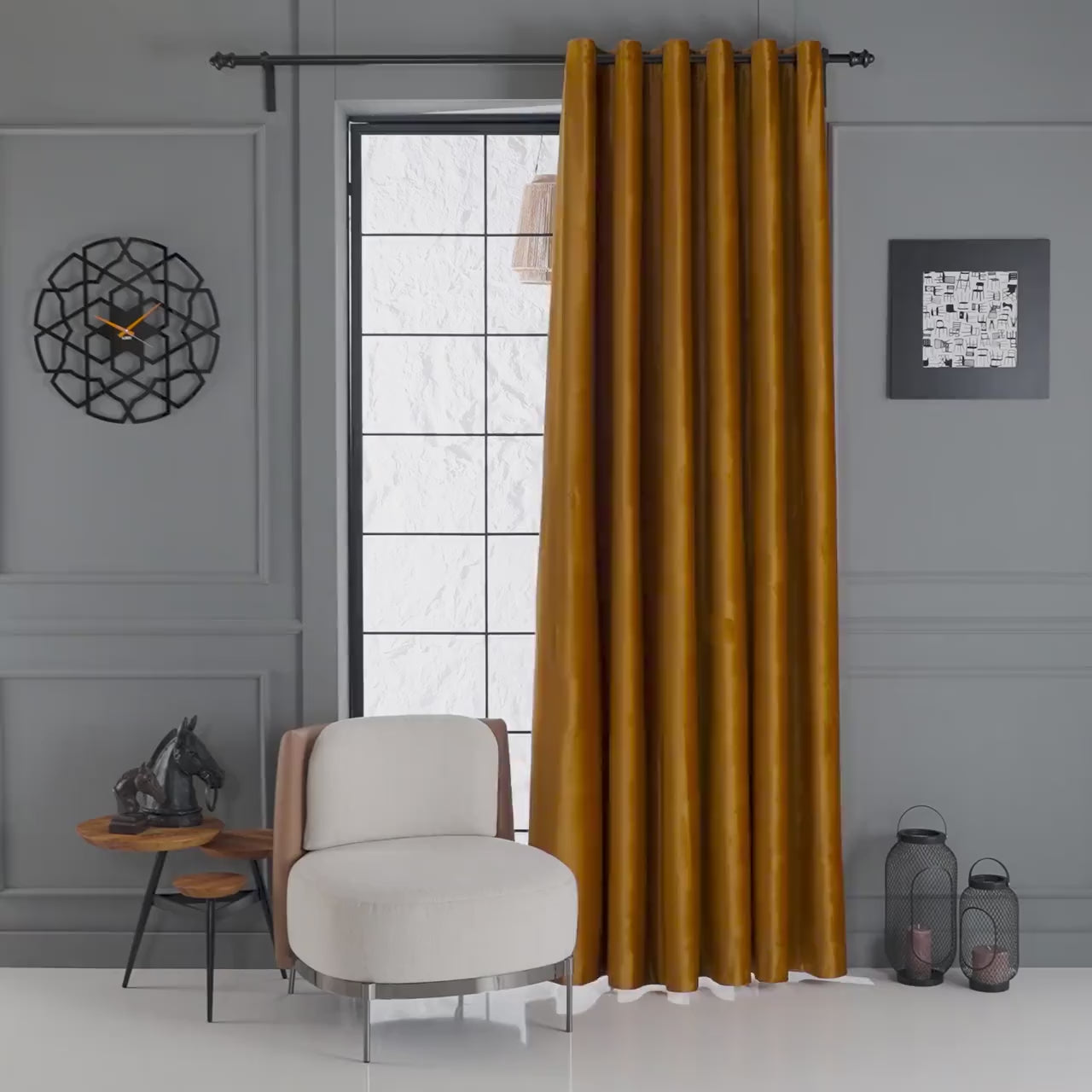 Ultra Soft Velvet Curtain, 37 Color Options, Blackout Living Room Curtain, High Quality Velvet Curtain, Grommet Curtain, Rod Pocket Curtains