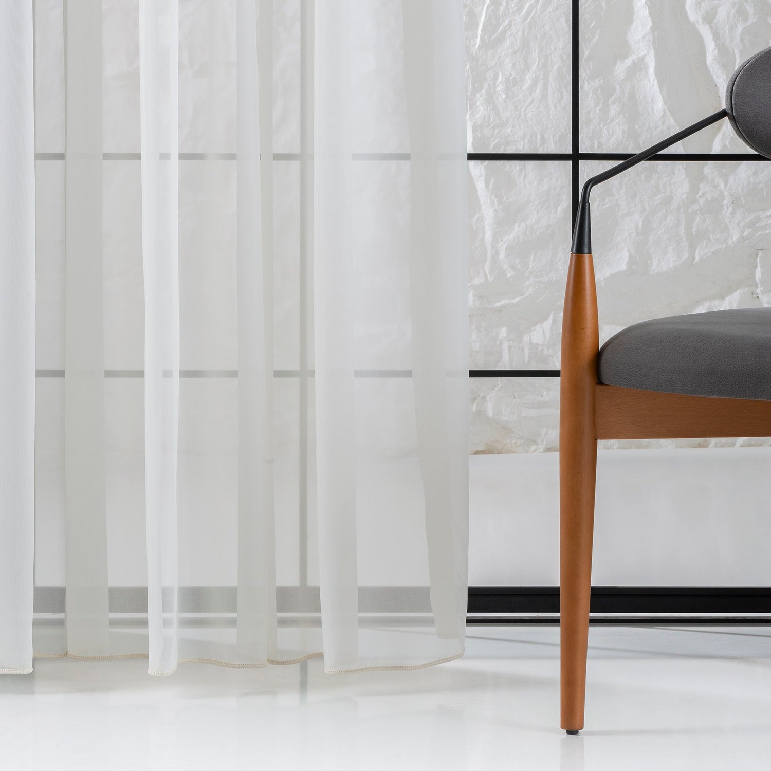 Extra Long Linen Sheer Curtain, 5 Color Options, Adjustable Linen Sheer Drapery, Custom Sheer Curtain, Custom Made Rod Pocket Panels.