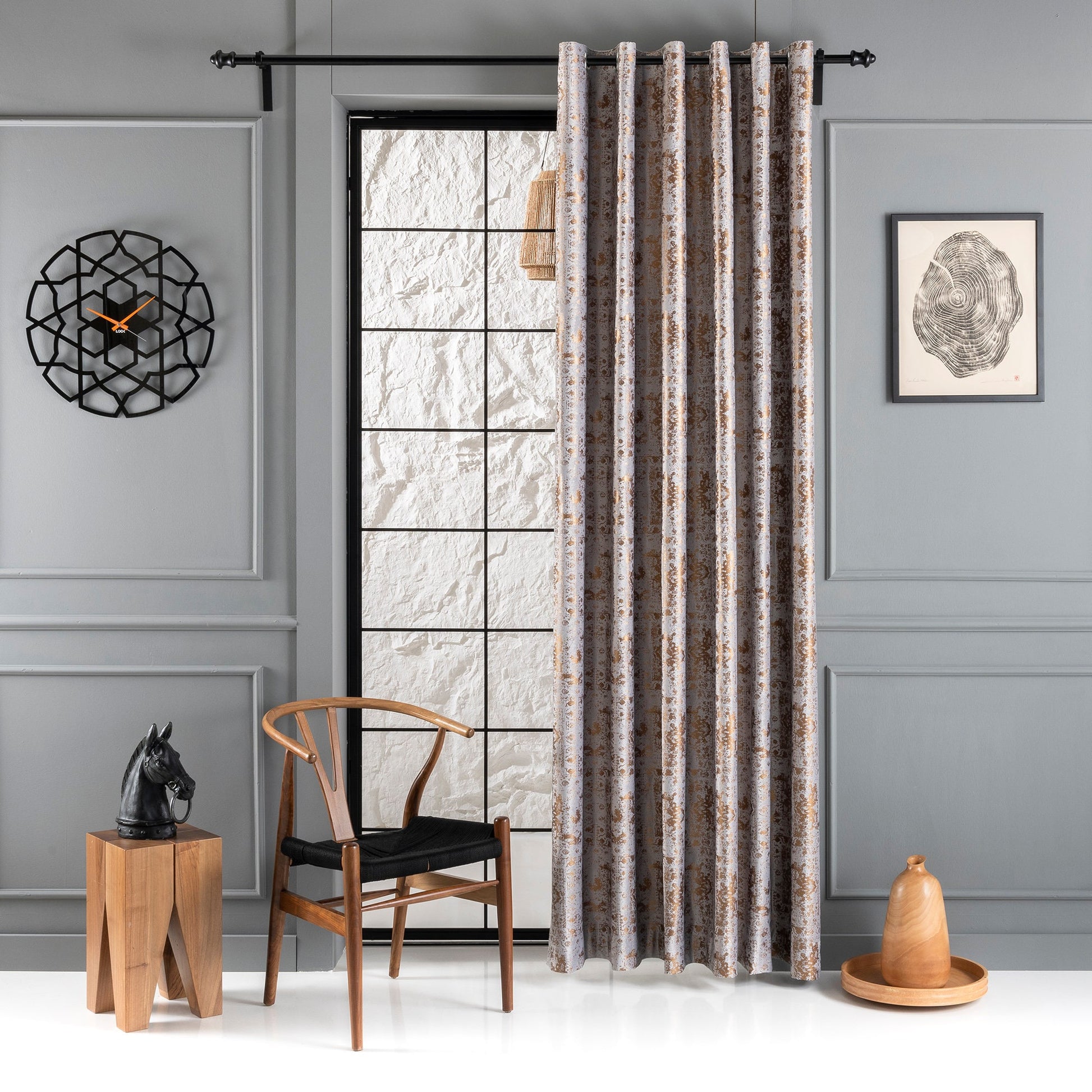 Velvet Gilded Curtain ,24 Color Options, Silky Velvet Drapery, Custom Velvet Curtain, Custom Made Rod Pocket Panels.