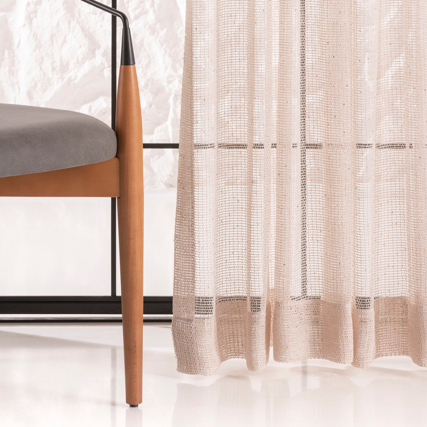 Custom Linen Sheer Curtain, 6 Color Options, Custom Rod Pocket Curtains, Living Room Linen Curtain, Soft Bedroom Curtains, Pleated Curtain