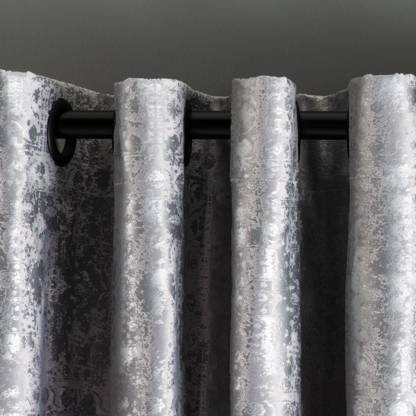 Luxury Silver Velvet Curtains , 24 Color Options, Custom Velvet Curtain, Custom Made Rod Pocket Panels.