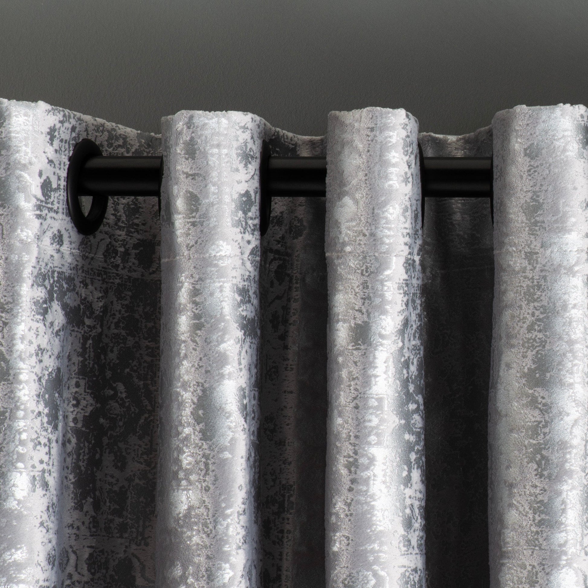 Luxury Silver Velvet Curtains , 24 Color Options, Custom Velvet Curtain, Custom Made Rod Pocket Panels.