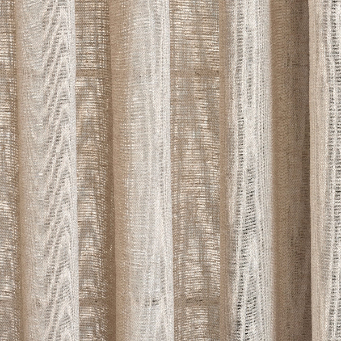 Triple French Pleated Custom Linen Curtain, 20 Color Options. Pleated Linen Curtains.