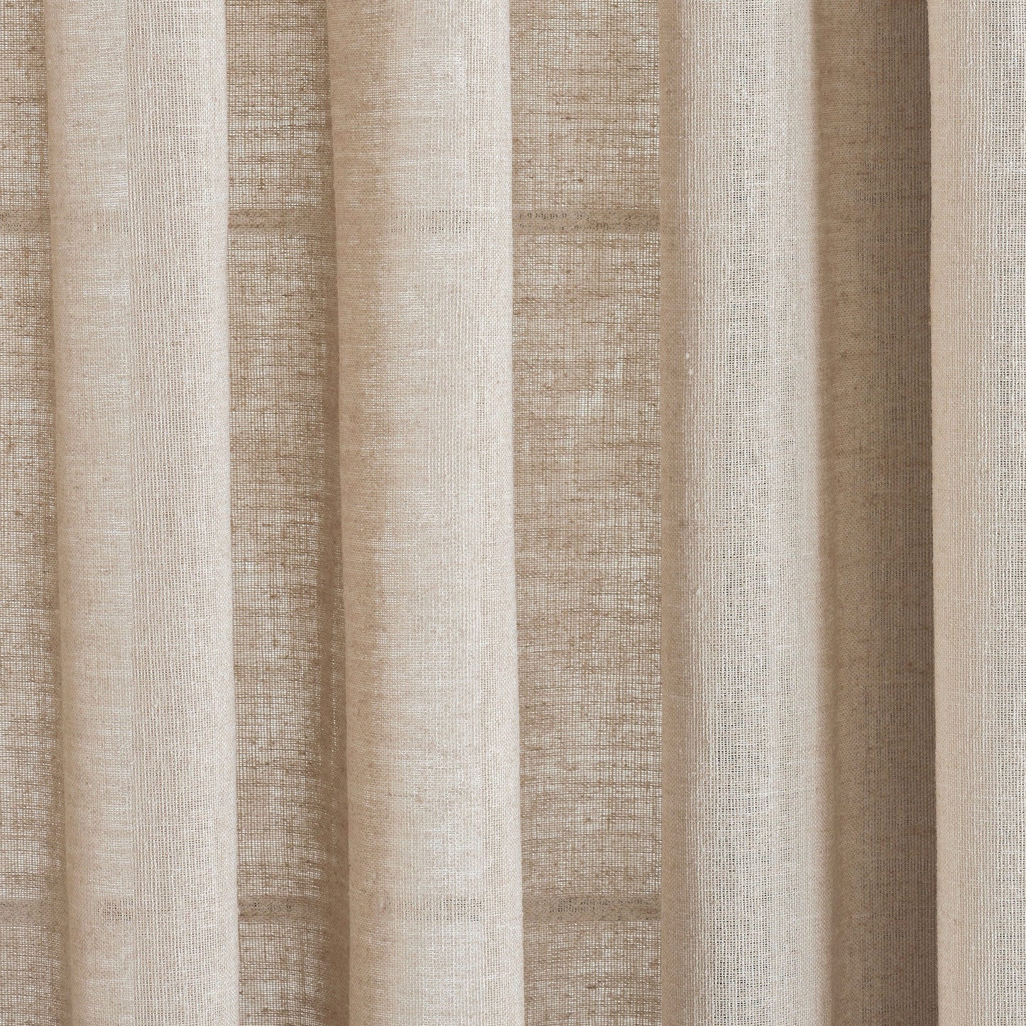 Triple French Pleated Linen Curtain, Linen Drapes, Triple Pleat Linen Drapes, Soft Linen Curtain Panels, Free Express Shipping.