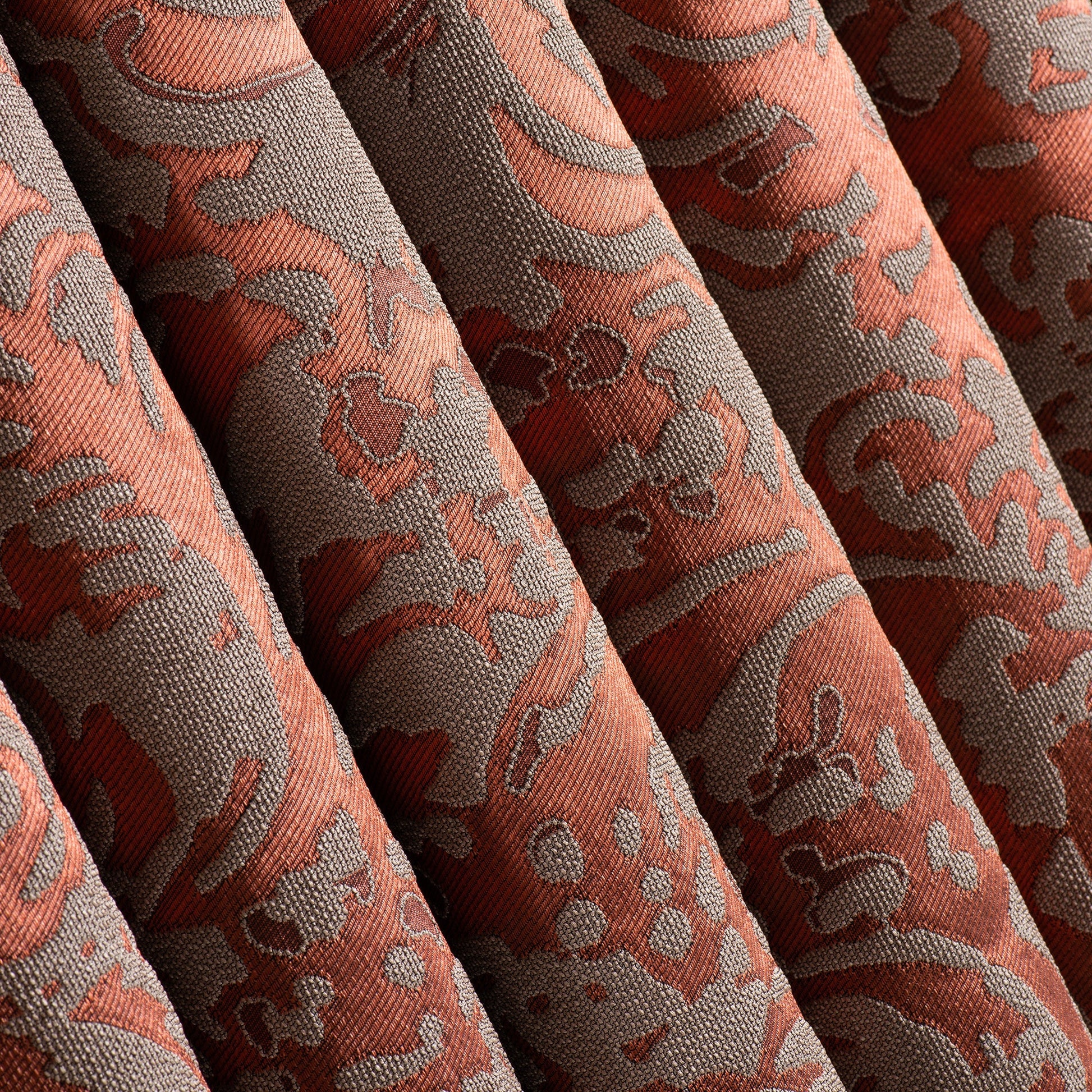 Jacquard Geometric Patterns, Curtain for Bedroom and Livingroom, 12 Color Options, Rod Pocket Curtains, Pleated Custom Curtain Panels.