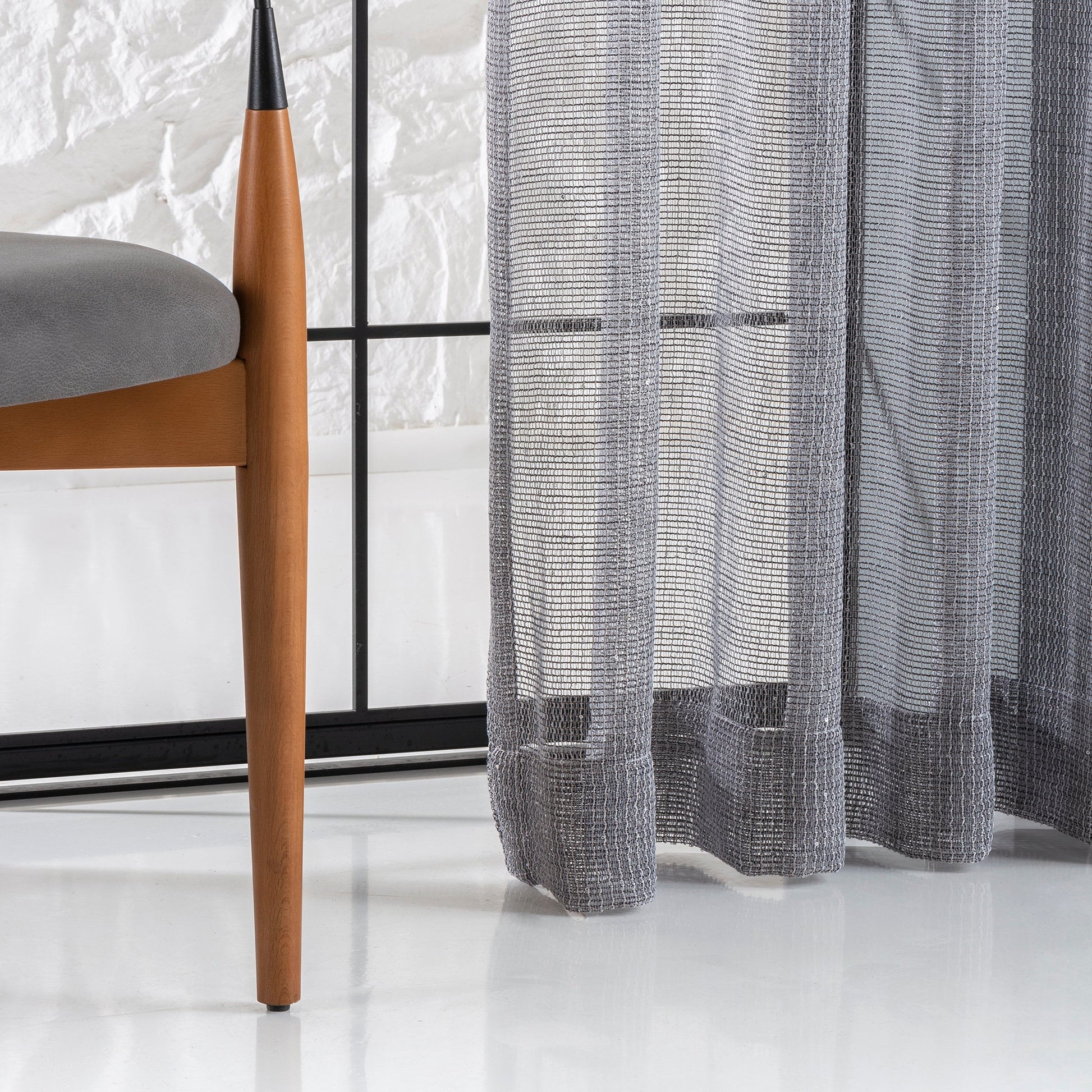 Custom Linen Sheer Curtain, 6 Color Options, Rod Pocket Curtain, Living Room Curtains, Luxury Bedroom Curtains, Tulle Curtains For Window