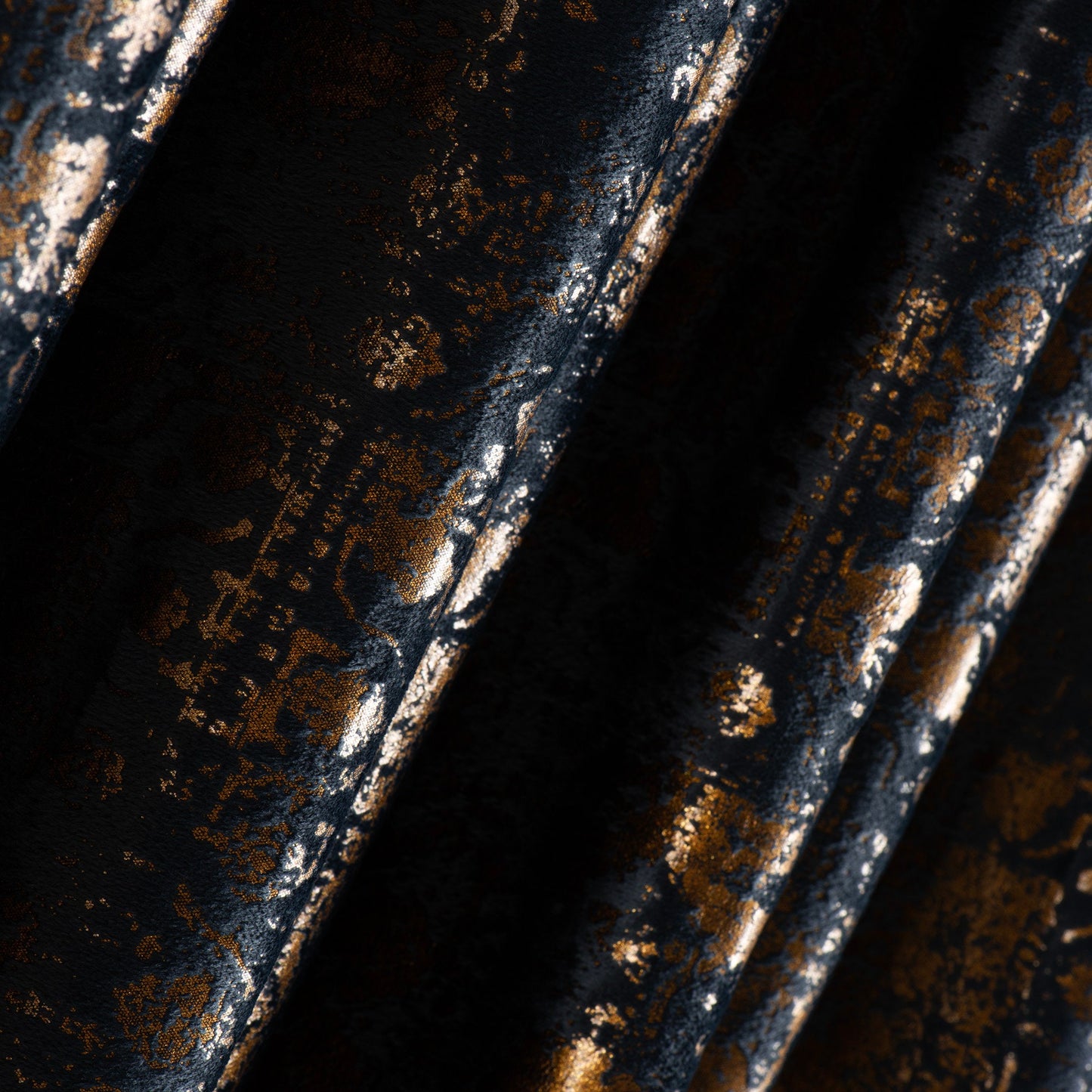 Backtab Gilded Velvet Curtains, 24 Color Options. Express Shipping and Custom Sizes.