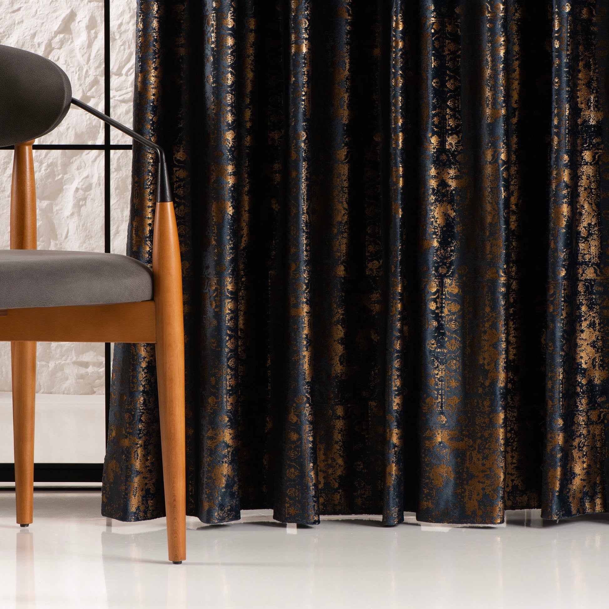 Extra Long Double French Pleated Velvet Curtain, Gilded Velvet Drapes , 24 Color Options, Velvet Curtain, Custom Made Rod Pocket Panels.
