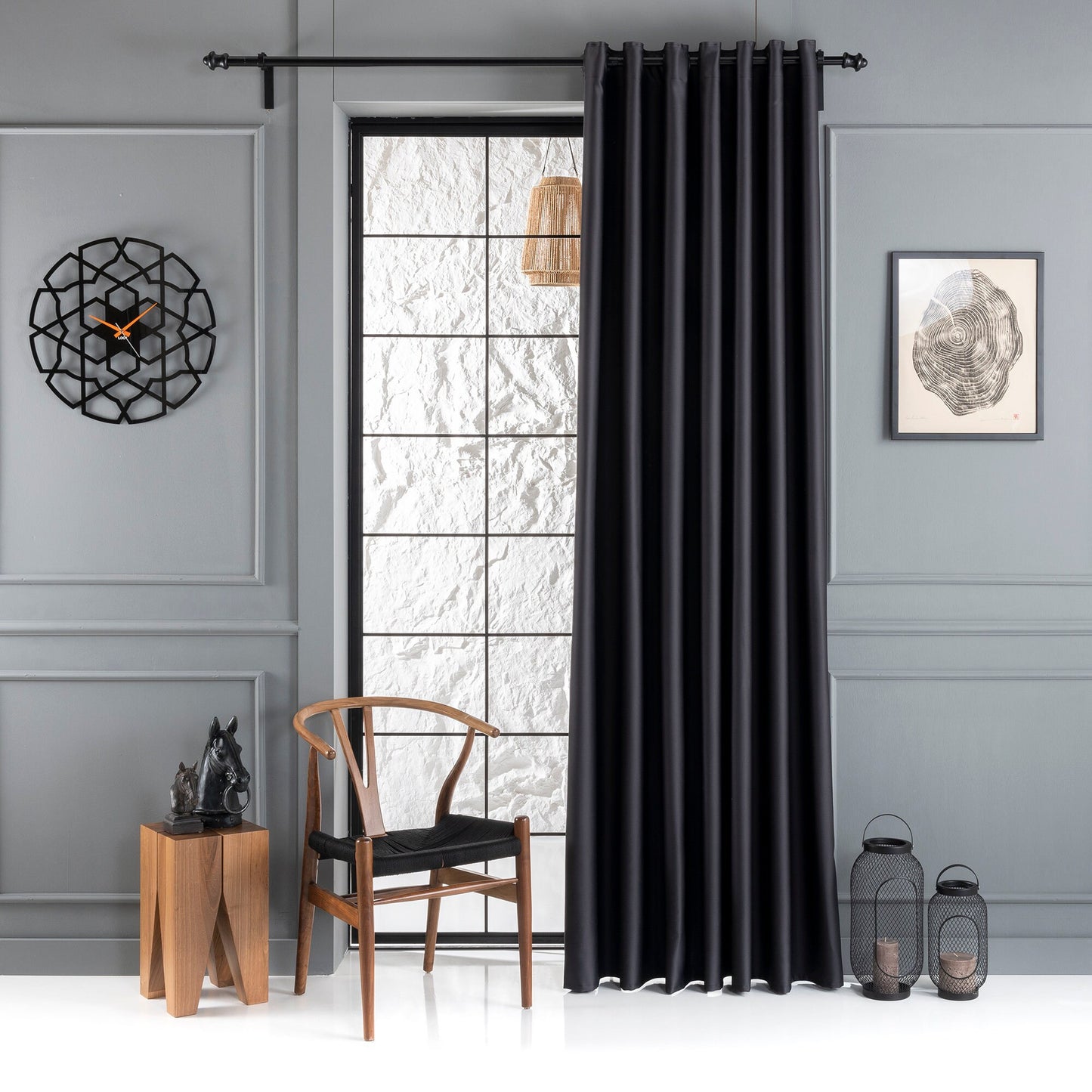 Custom Blackout Velvet Curtains, Black Luxury Velvet Living Room Curtains,8 Color Option, Blackout Drapery Panels, Soft Bedroom Curtains