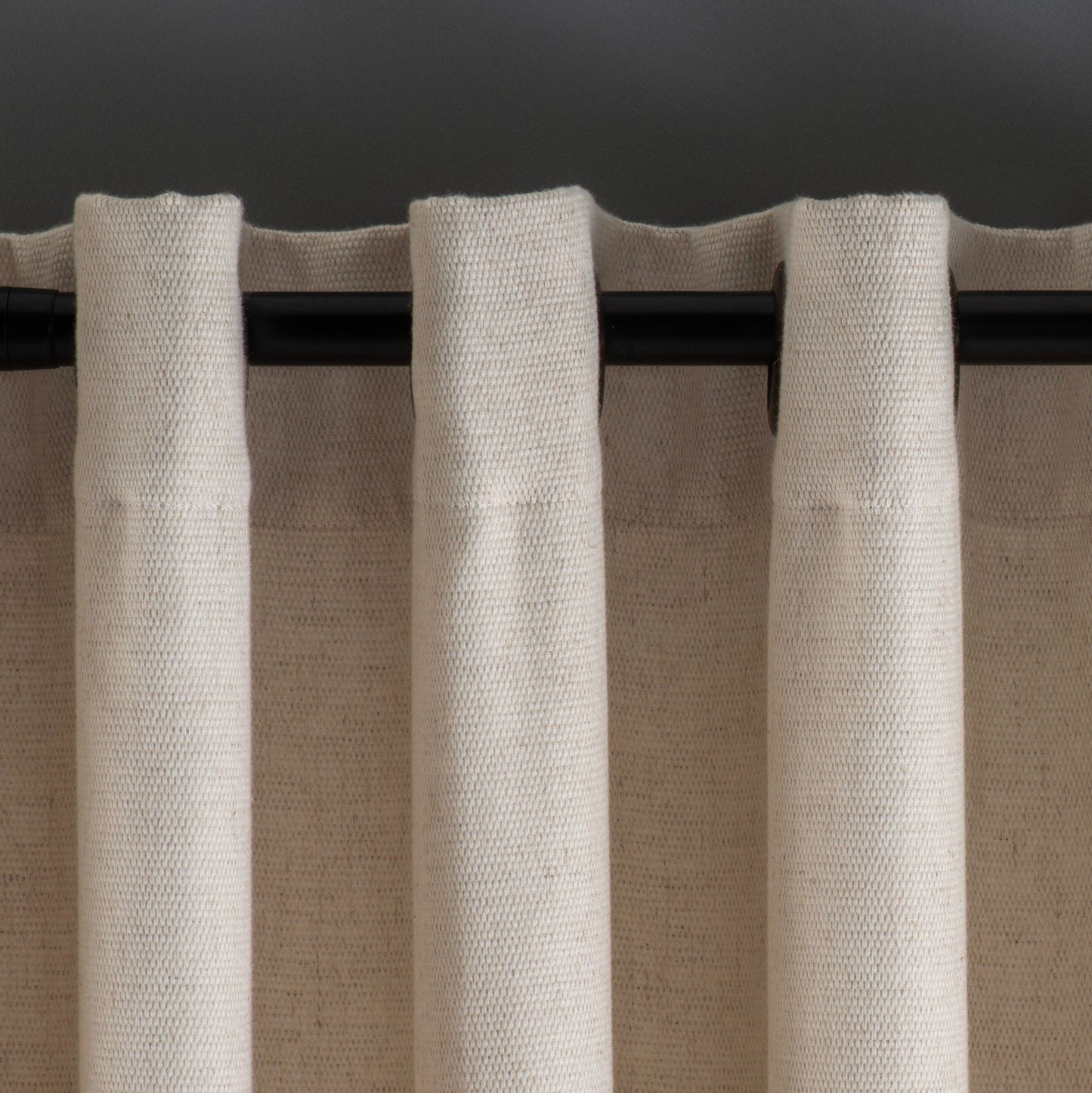 Real Linen Handmade Cream %100 Handmade Custom Linen Sheer Curtain