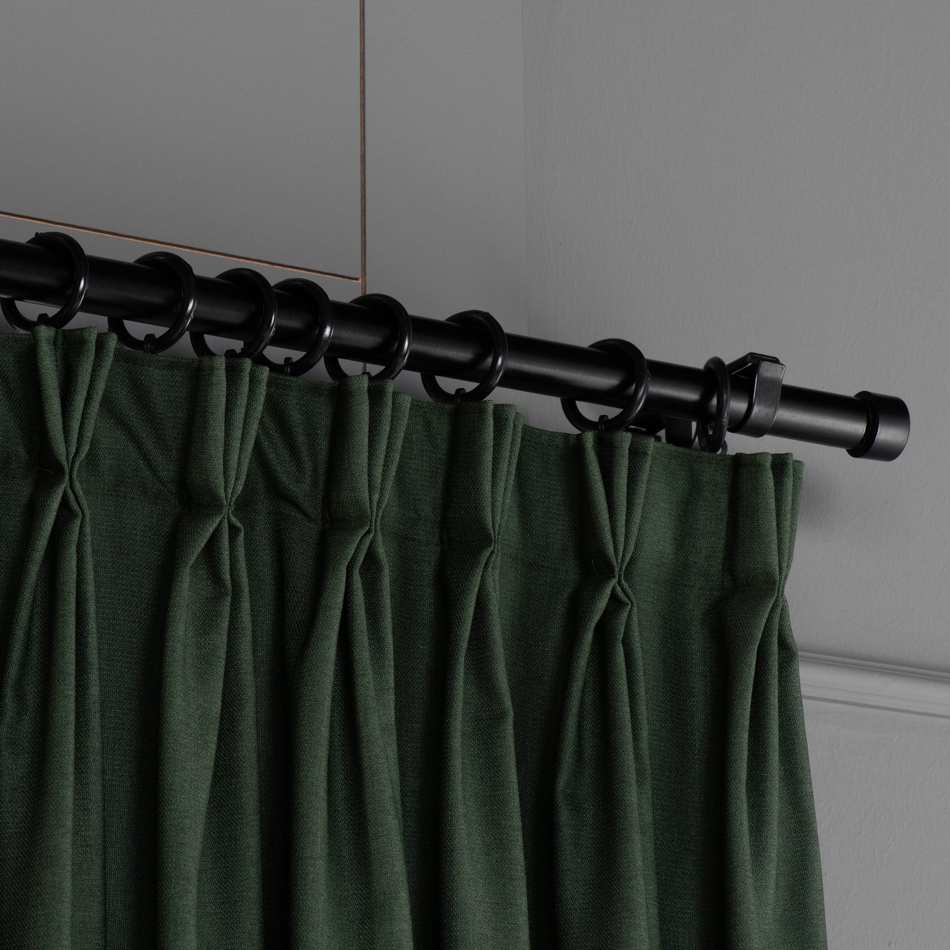 46 Color Options, Triple Pleat Curtains, Linen Triple Pleated Curtains For All Rooms.