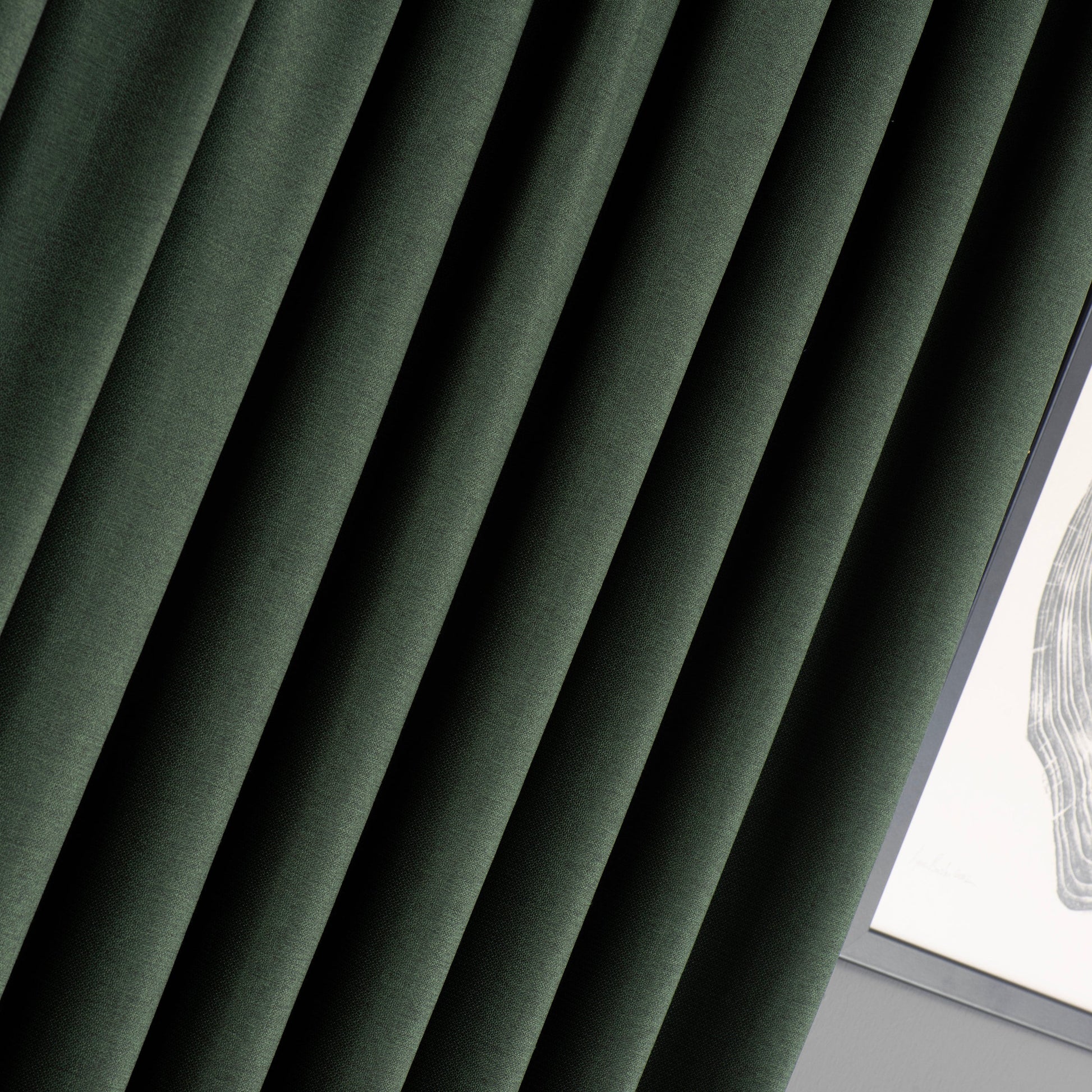 46 Color Options, Triple Pleat Curtains, Linen Triple Pleated Curtains For All Rooms.