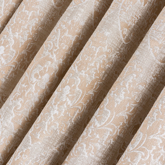 Gold Patterned Jacquard Curtain, Curtain For Livingroom and Bedroom, 12 Color, Free Worldwide Express Shipping