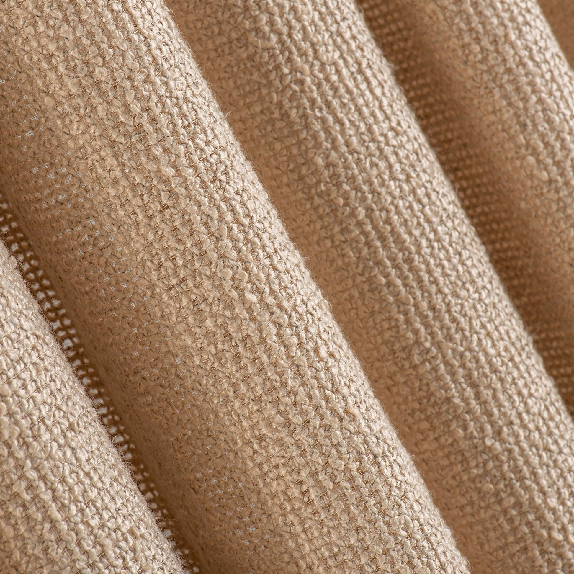 Linen Cafe Curtains, 6 Color Options, Pinch Pleated Linen Drapes