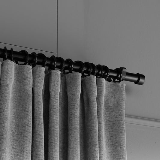 Gray Linen Curtains, S Pleat Type High Quality Drapes, Extra Long Curtains, Linen Window Curtains, Luxury Living Room Curtains