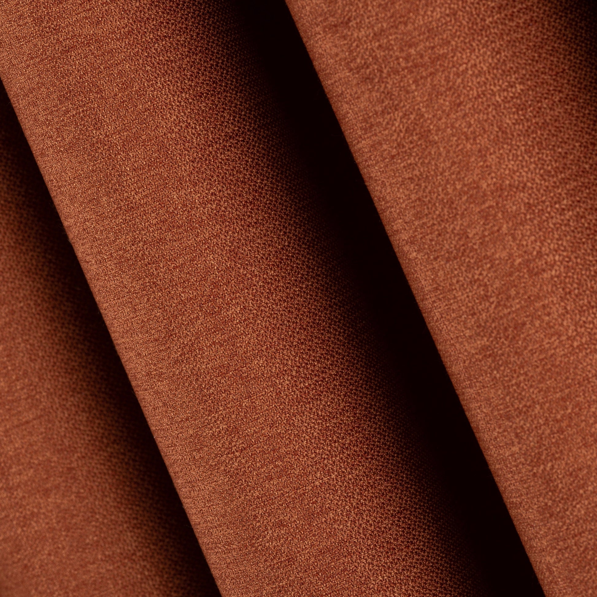 100% Blackout Custom Linen Curtains For Living Room, Linen 46 Color Options, Orange Bedroom Curtains