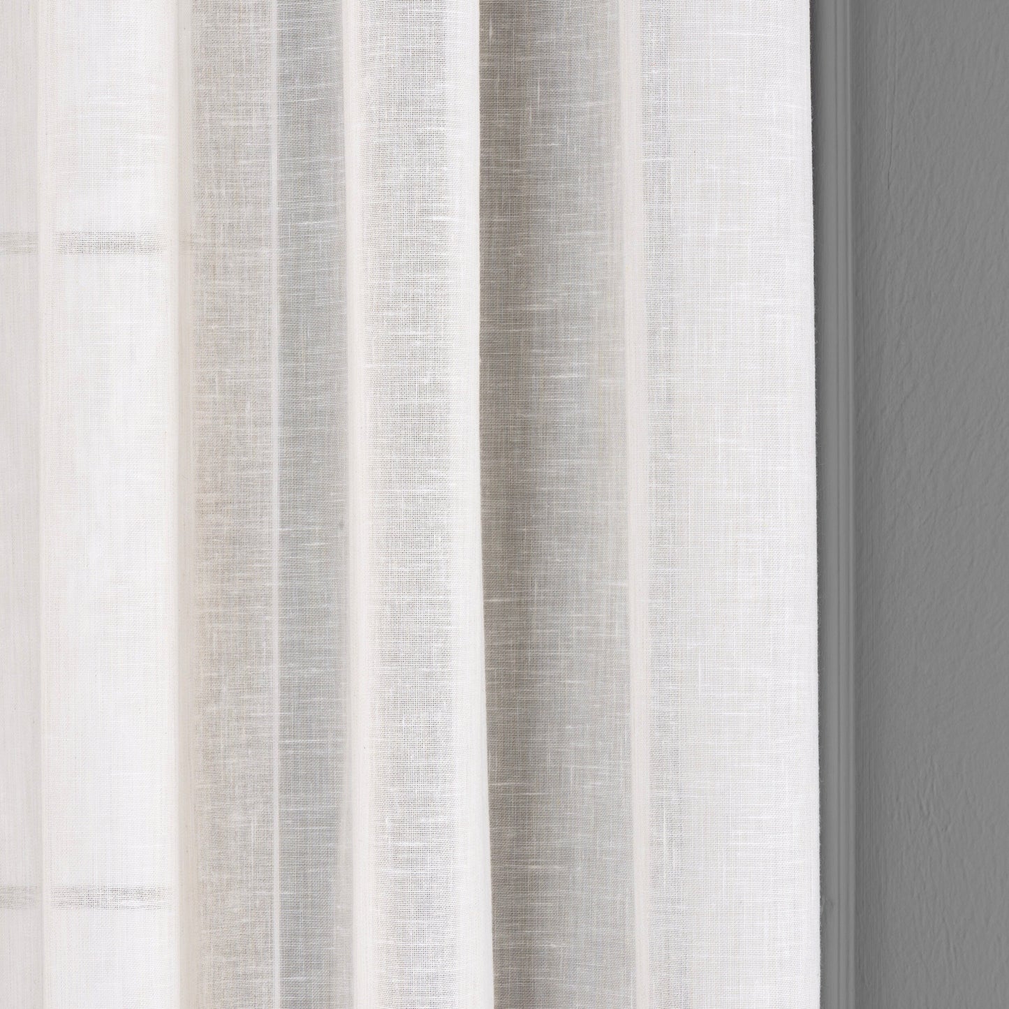 Sheer Curtains, Linen-Sheer Curtains, 8 Different Colors