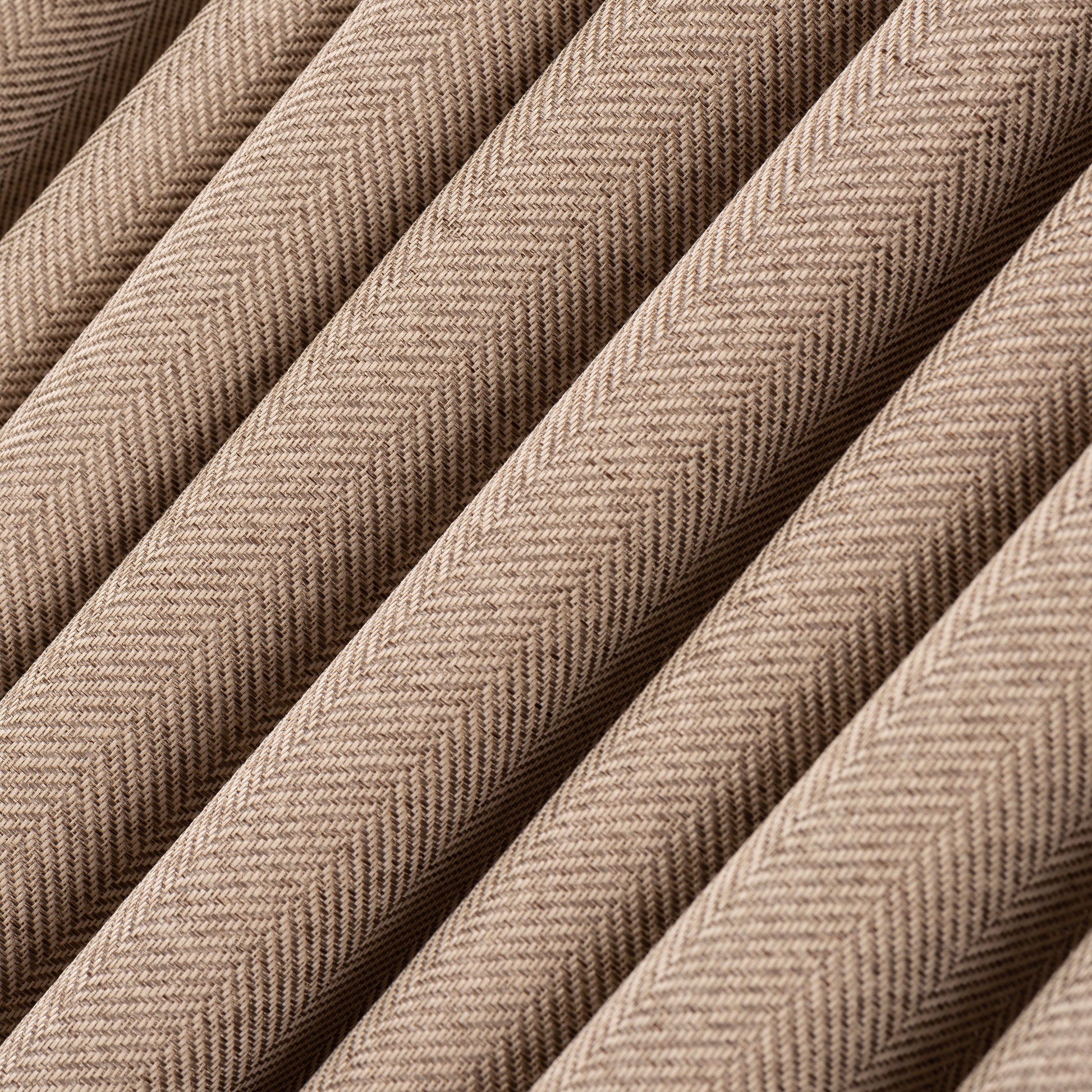 Custom Triple French Pleated Herringbone Linen Curtains, 19 Colors, Free Express Shipping.