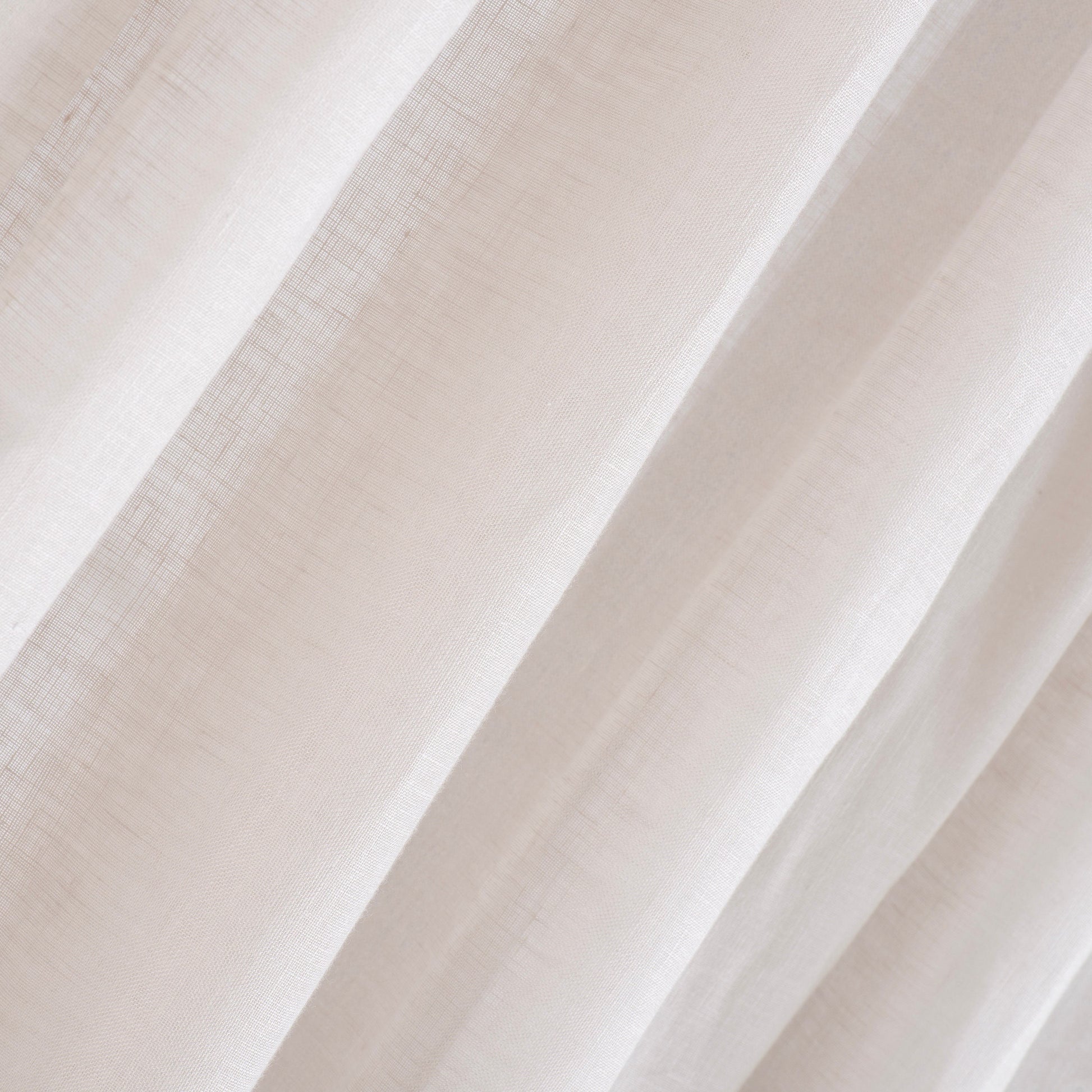 Natural Triple French Pleated Custom Linen Curtains, 7 Color Options. Pleated 100% Soft Linen Curtains.