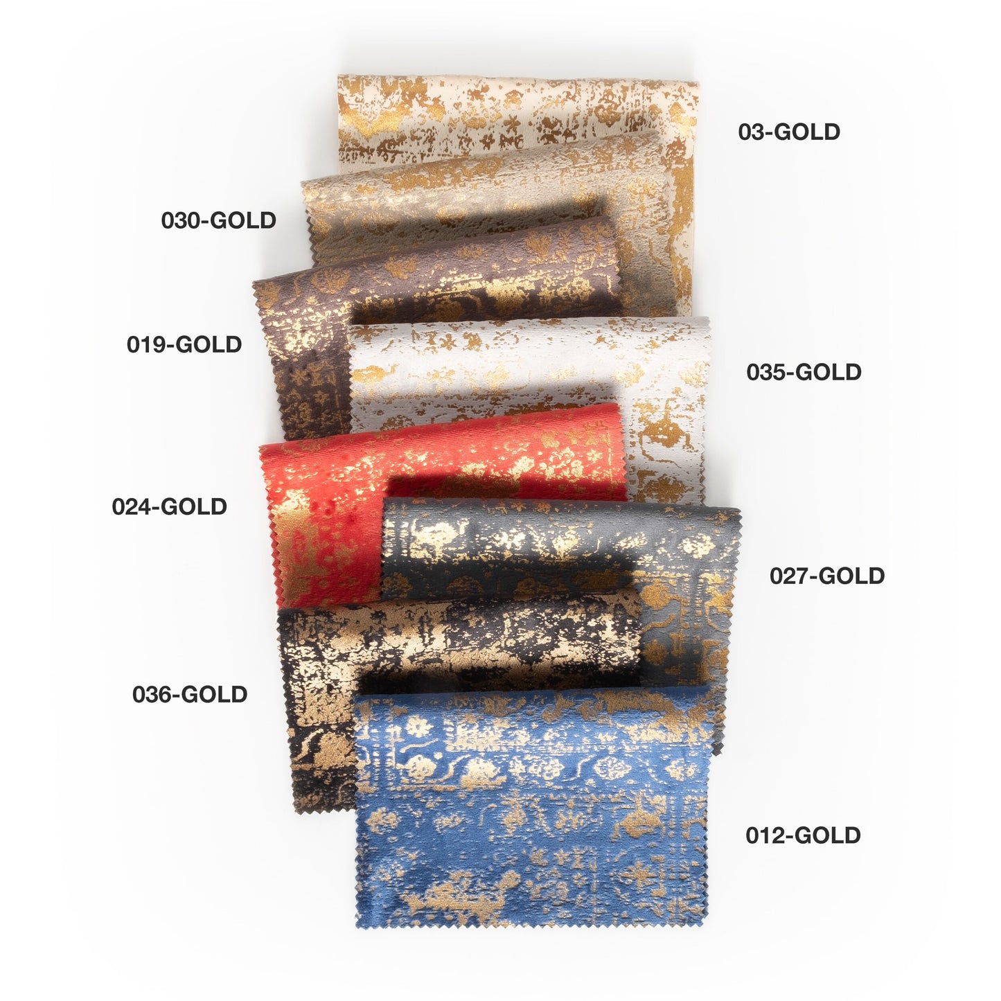 Backtab Gilded Velvet Curtains, 24 Color Options. Express Shipping and Custom Sizes.